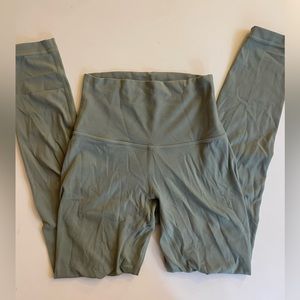 Lululemon align leggings sage green size 2